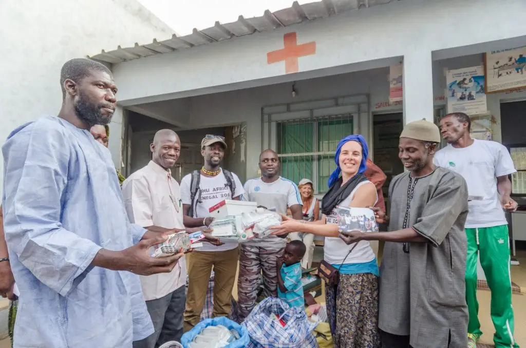 Audrey coach Afrovibe et co-fondatrice de Sunu Africa organisation de voyages culturels et humanitaires au Sénégal